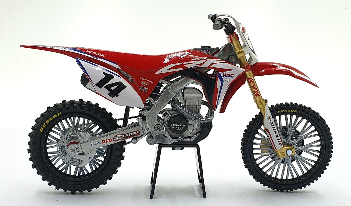 New Ray 1/12 Scale Diecast 57933 - Team Honda HRC #14 - Cole Seely