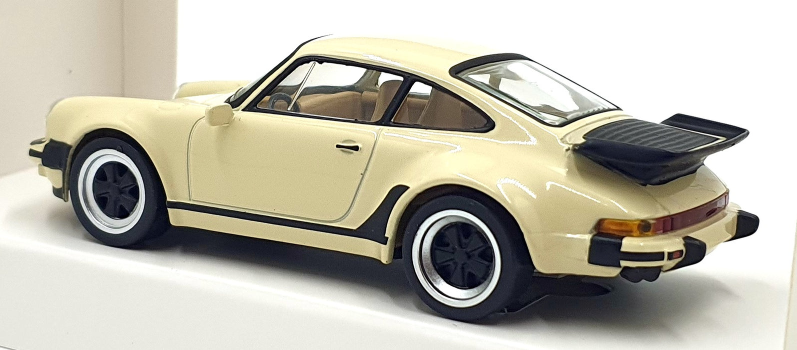 Norev 1/43 Scale Diecast 750071 - Porsche 911 Turbo - Cream