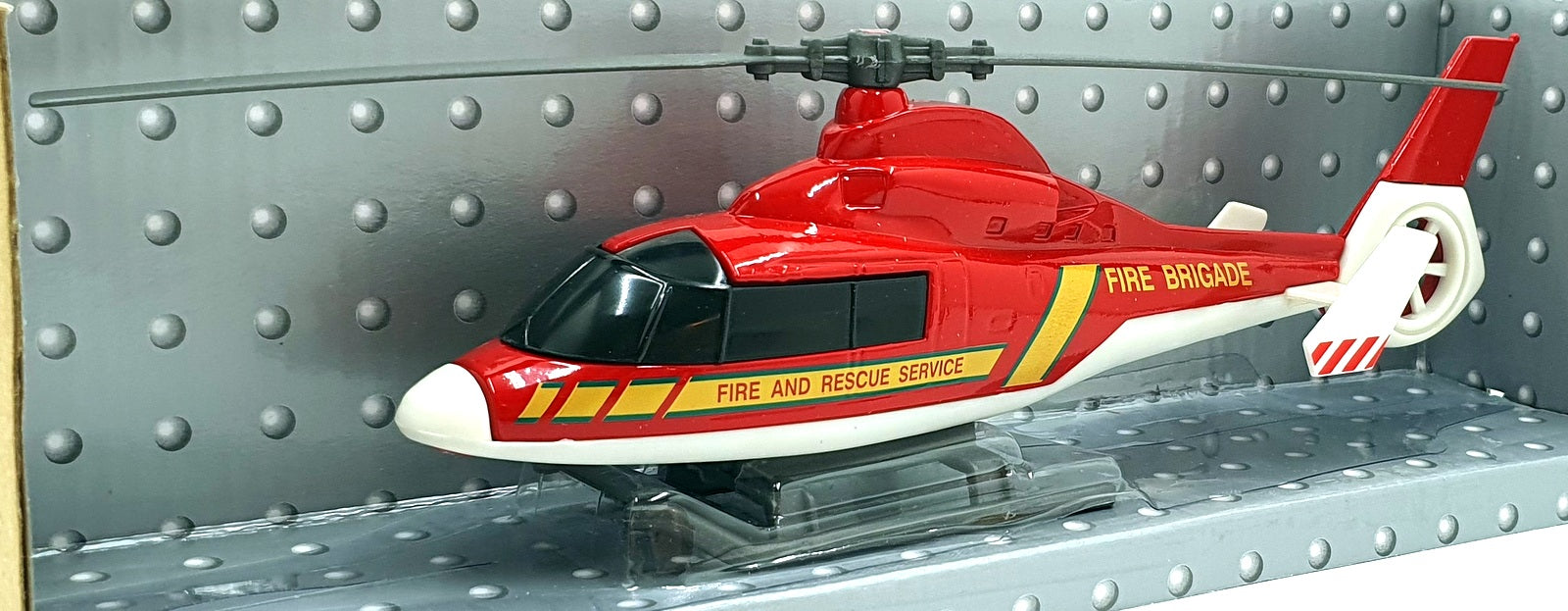Cararama 1/43 Scale 096514 - Fire Brigade Helicopter - Red