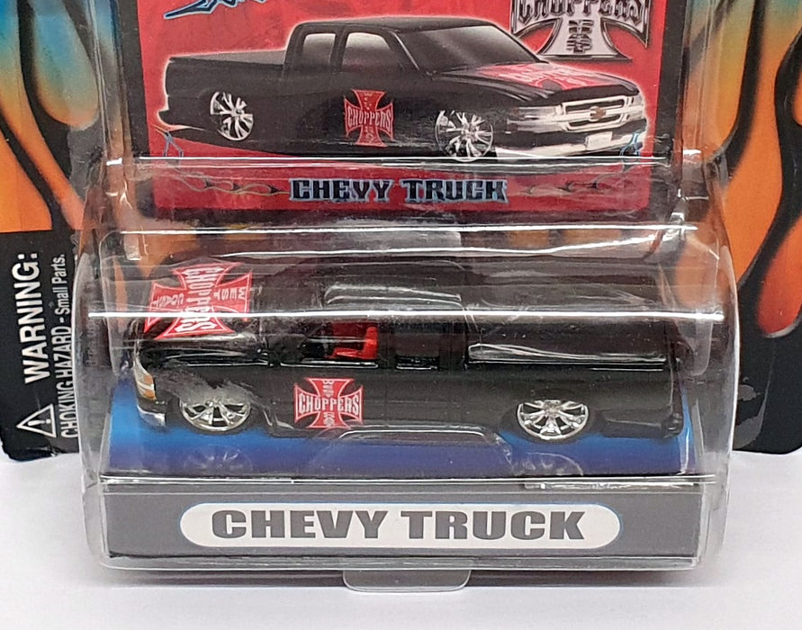 Muscle Machines 1/64 Scale 71111 - Chevy Truck Jesse James - Black