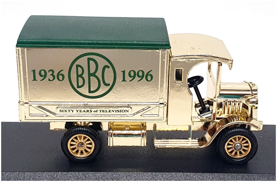 Lledo 9cm Long IN0736 - BBC 60 Years Of Television 1936-96 Diecast Van