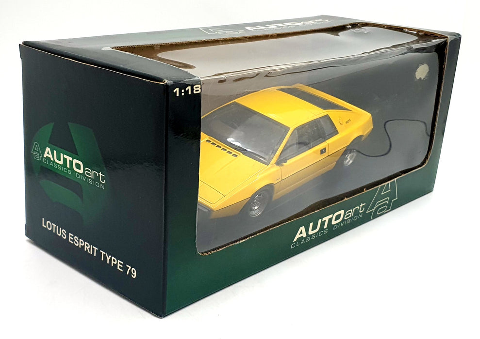 Autoart 1/18 Scale Diecast 75301 - Lotus Esprit Type 79 - Yellow