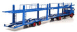 Ixo Models 1/43 Scale Diecast TTRX034 - MAN F7 Car Transporter - Blue