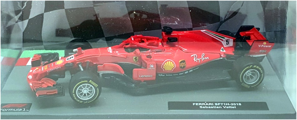 Altaya 1/43 Scale AT19723B - F1 Ferrari SF71H 2018 - Sebastian Vettel