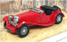 Matchbox Appx 10cm Long Diecast YY1 - Jaguar SS100 - Red