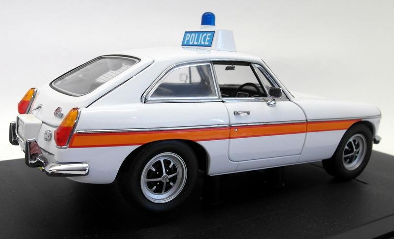 Universal Hobbies 1/18 scale Diecast 4452 - MG MGB British Police car