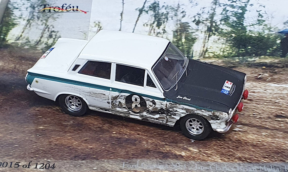 Trofeu 1/43 Scale BRL07 - Ford Cortina Mk1 #8 RAC Rally 1966 Clark/Melia