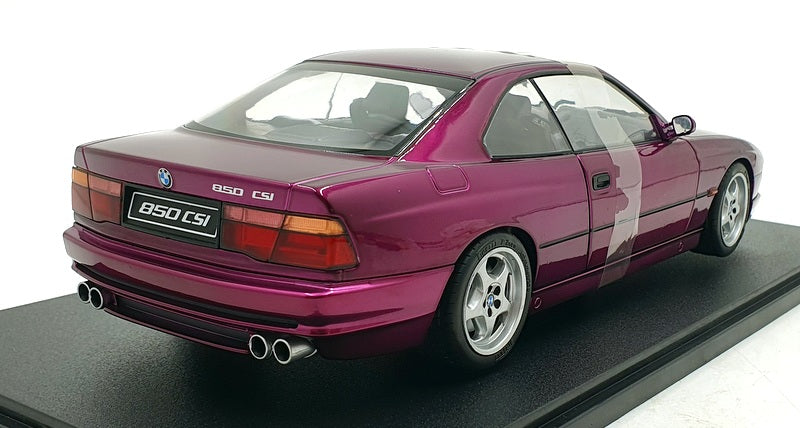 Solido 1/18 Scale S1807006 - 1991 BMW 850 CSI (E31) - Daytona Violet