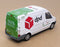 China Brand 1/43 Scale DPD43S - Mercedes Benz Sprinter Van 100% Electric DPD
