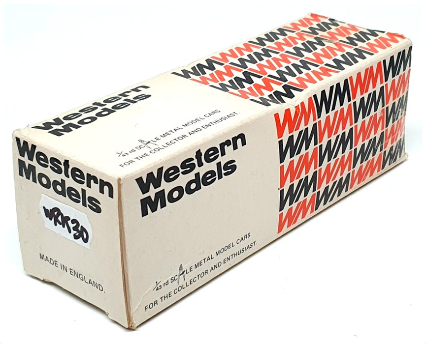 Western Models 1/43 Scale WRK30 - F1 McLaren MP4 1981 #7 Watson