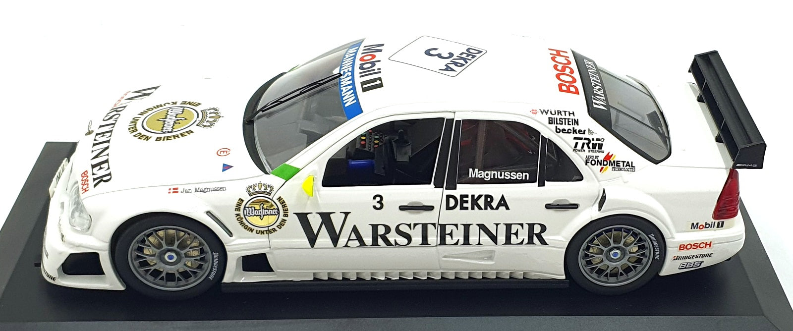 Exclusiv Cars 1/18 Scale 960039 - Mercedes Benz C Class AMG Warsteiner #3