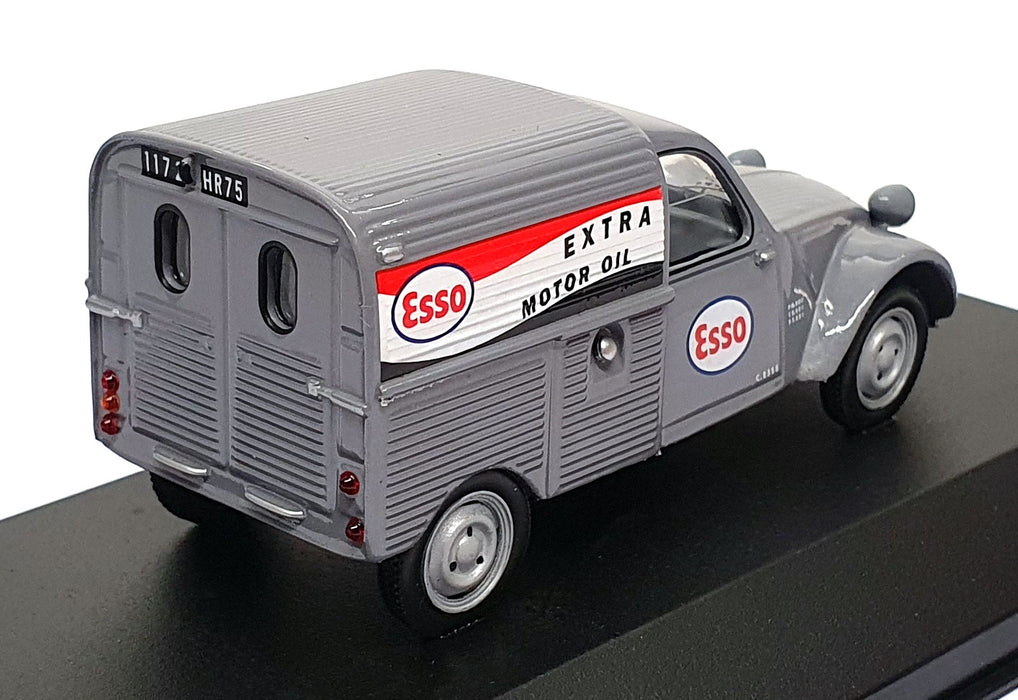 Ixo 1/43 Scale CLC110 - 1959 Citroen 2CV Fourgonnette Van Esso - Grey