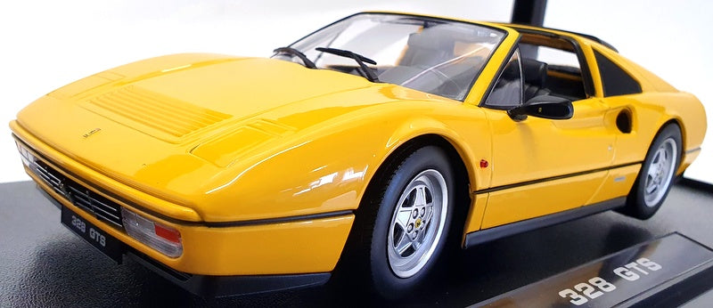 KK Scale 1/18 Scale Diecast KKDC180552 - 1985 Ferrari 328 GTS - Yellow