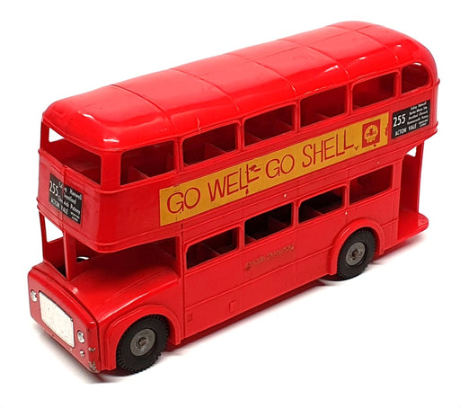 Unknown Brand 17cm Long Motorized Model POS1 - London D/Deck Bus - Red