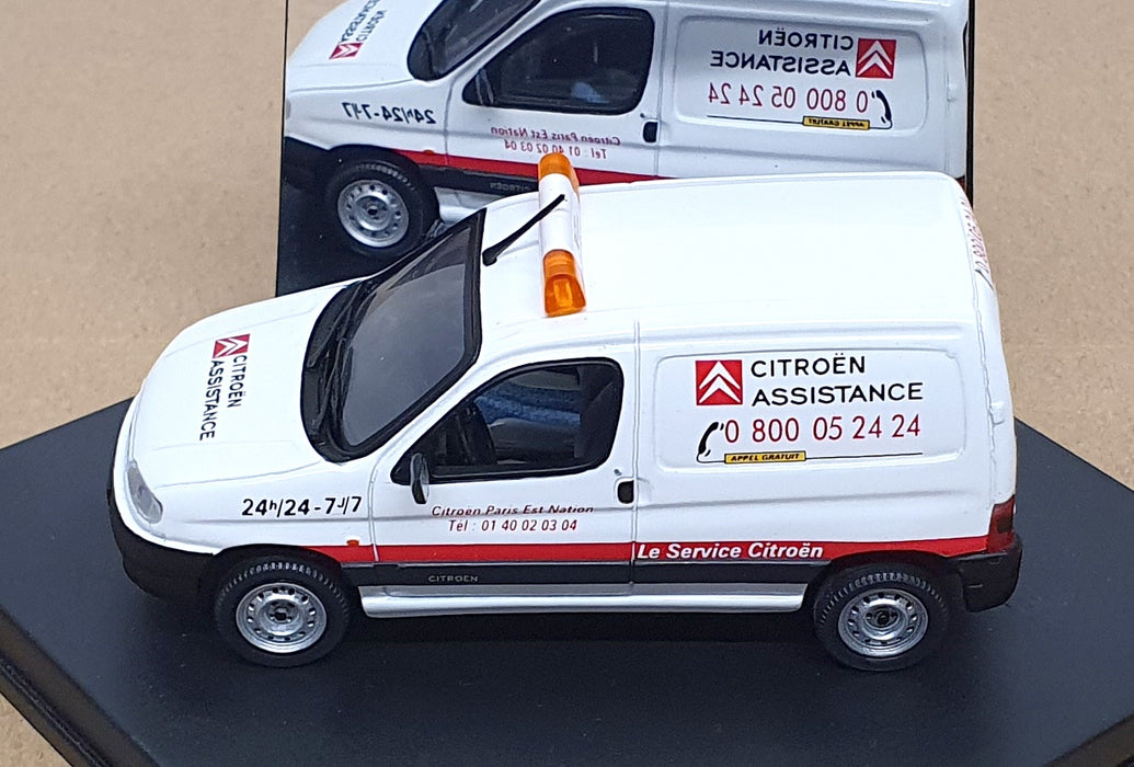 Vitesse 1/43 Scale V98084 - 1998 Citroen Berlingo Van Citroen Assistance - White