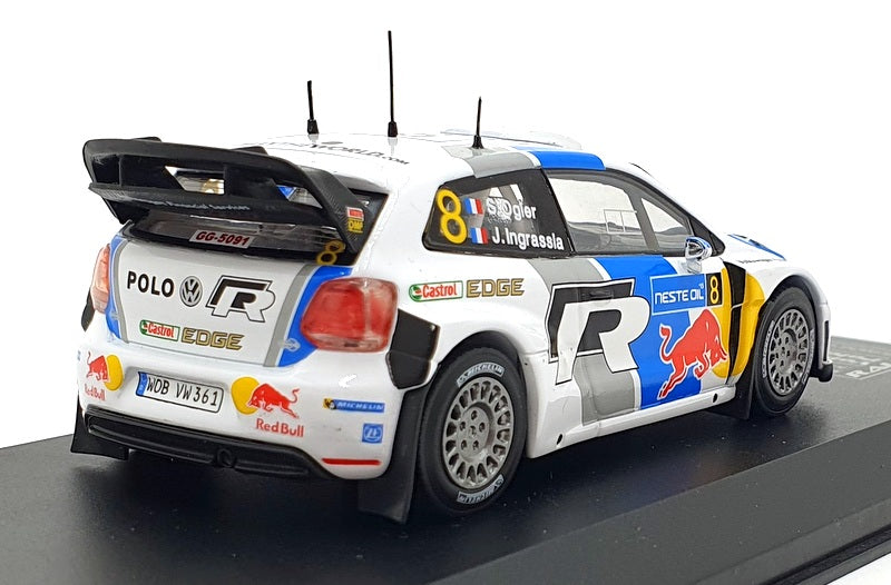 The Diecast Club 1/43 Scale WP1402L11C01 - Volkswagen Polo R WRC #8 Finland 2013