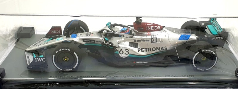 Spark 1/18 Scale Resin 18S771 Mercedes-AMG W13 E Performance 4th Belgium GP 2022