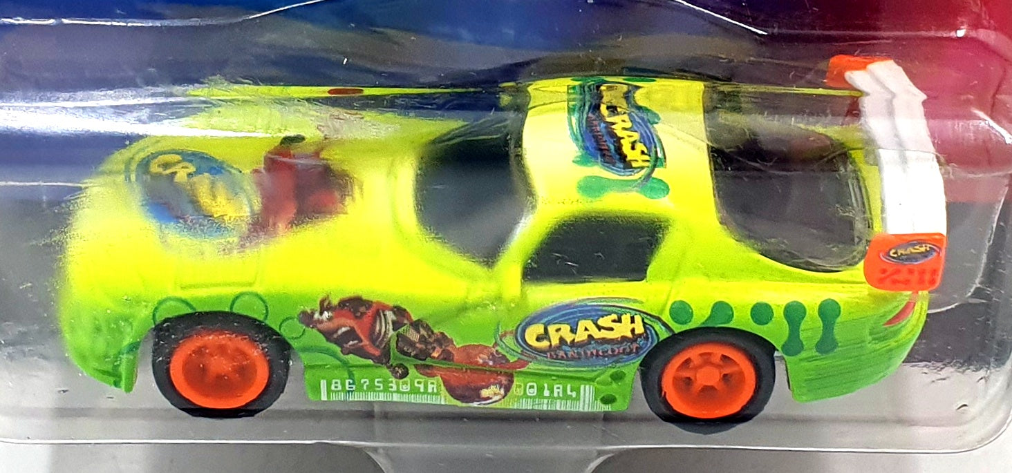 Johnny Lightning 1/64 Scale 154-01 - Crash Bandicoot - Green