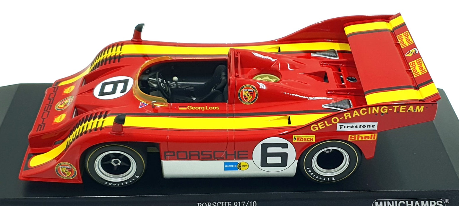 Minichamps 1/18 Scale Diecast 153 736506 Porsche 917/10 Gelo #6 Interserie 1973