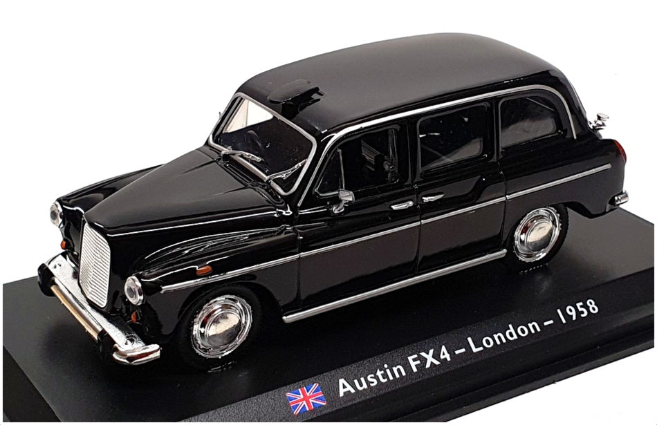 Leo Models 1/43 Scale LEO1 - 1958 Austin FX4 London Taxi Cab - Black