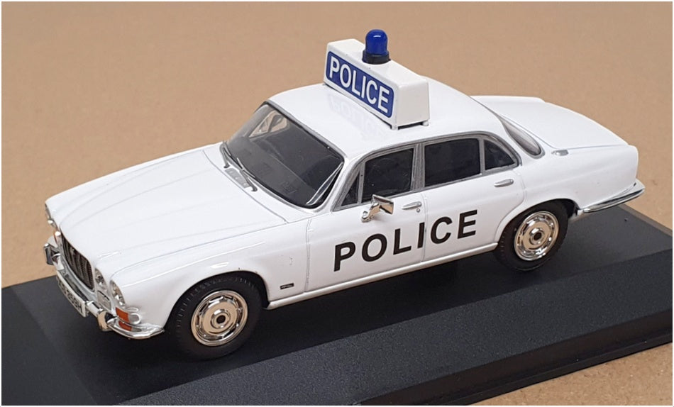 Vanguards 1/43 Scale VA08609 - Jaguar XJ6 Ayrshire Police - White