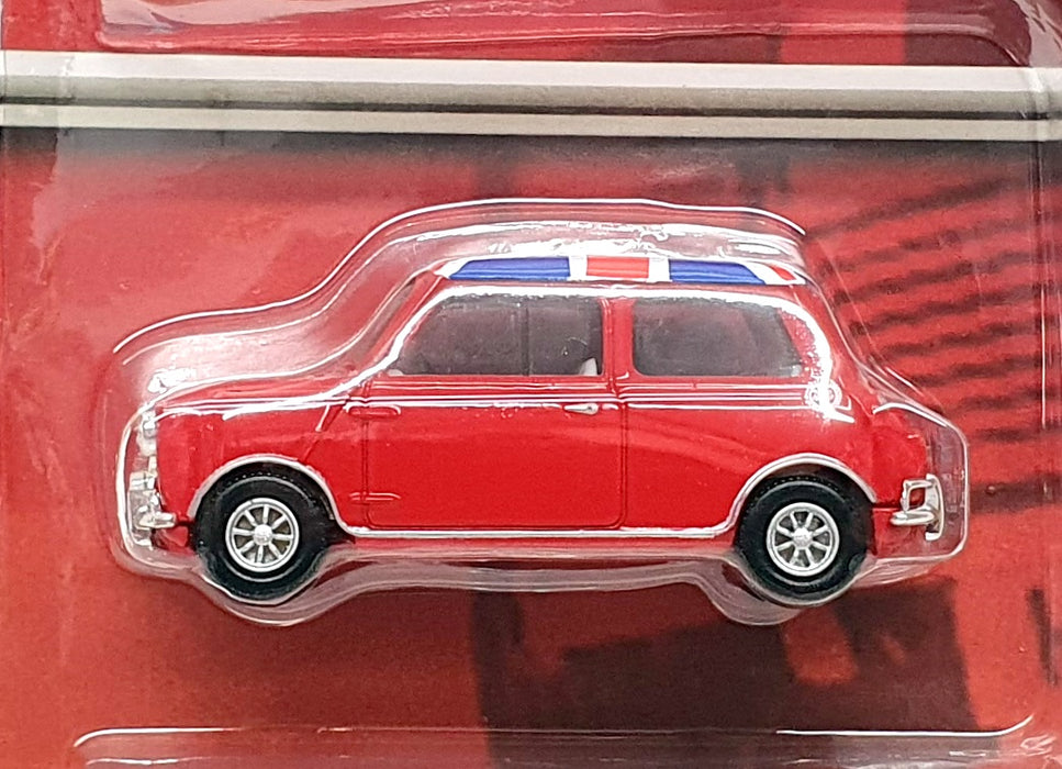 Corgi 1/43 Scale STM01A Story Of The Mini - Model & VHS Set Red/Union Jack Roof