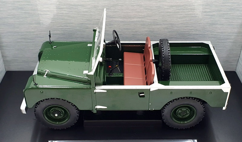 Model Car Group 1/18 Scale MCG18367 - Land Rover Series I - Dark Green