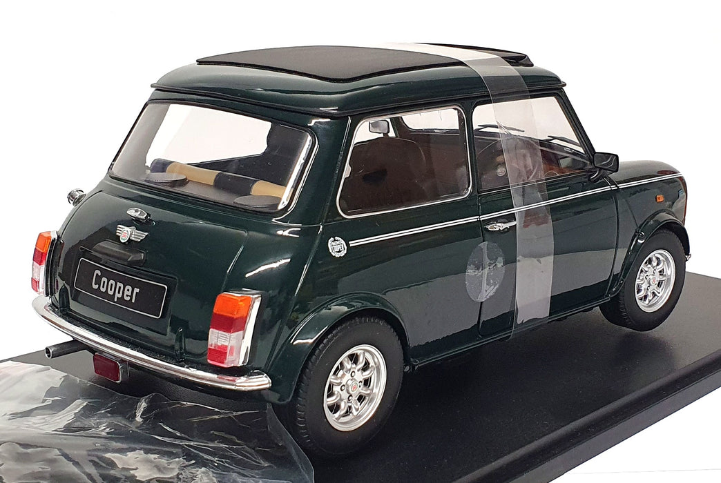 KK Scale 1/12 Scale KKDC120071R - Mini Cooper Sunroof RHD - Green/Black Roof