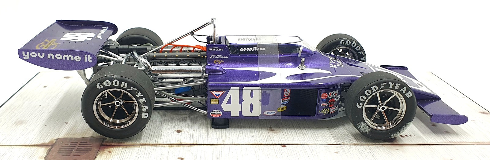 Carousel 1 1/18 Scale Diecast 4704 - AAR Eagle 72 Indianapolis 500 Jerry Grant