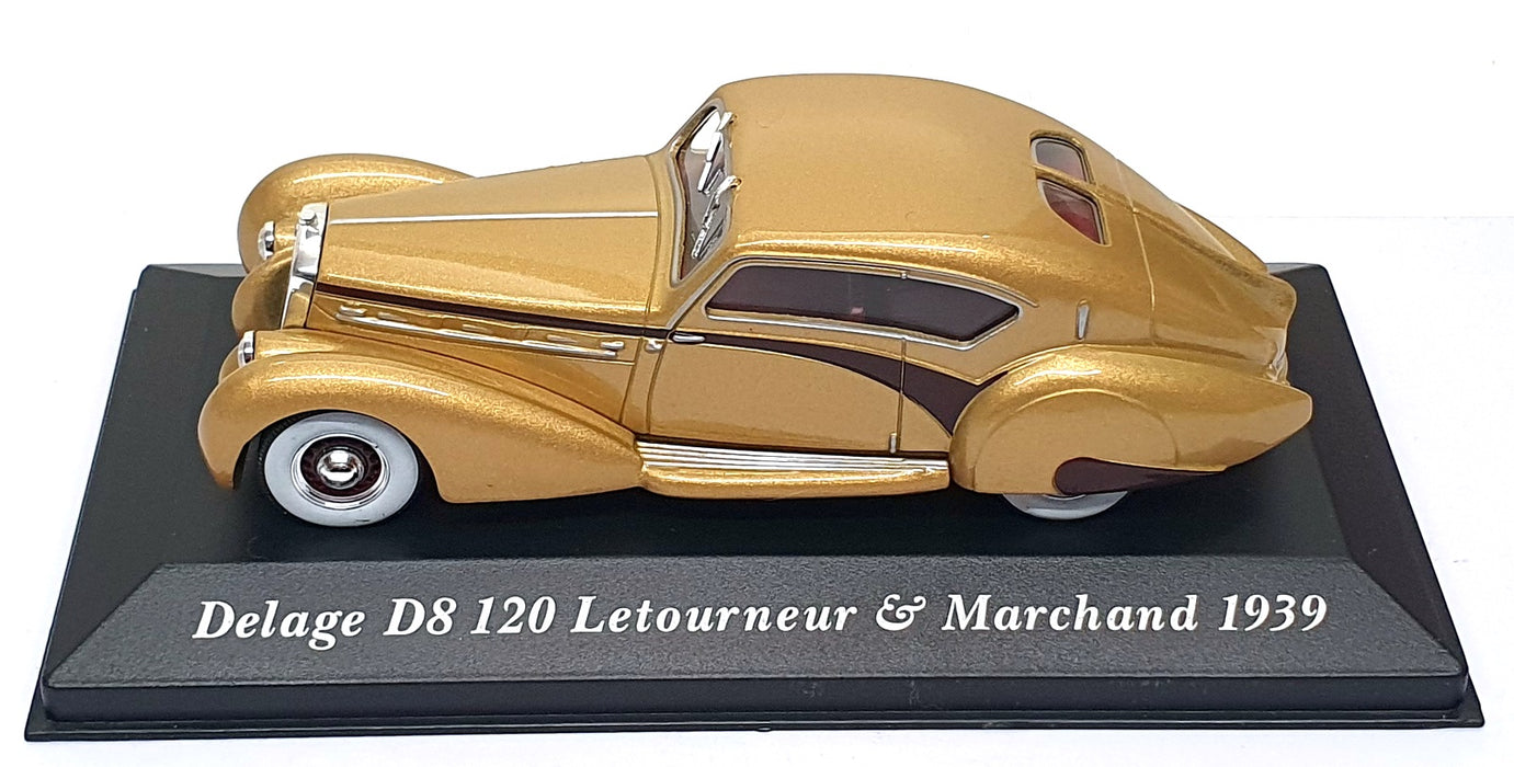 Delage D8S Fernandez & Darrin 1934 - Miniature EVRAT 1/43 : La Perle Des Voitures De Collection En Résine