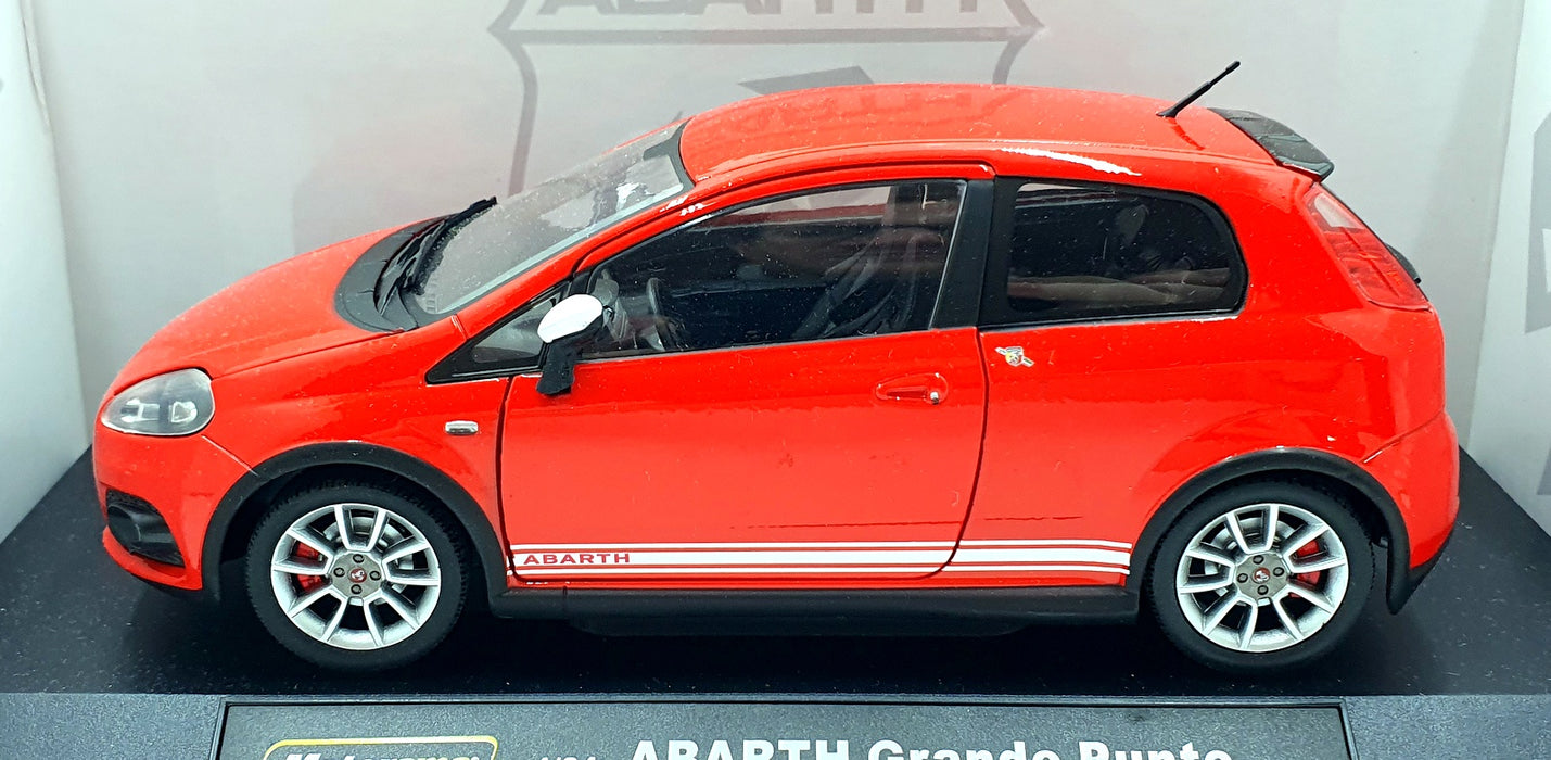 Motorama 1/24 Scale Diecast 493997 - Fiat Abarth Grande Punto - Red