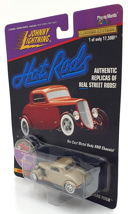 Johnny Lightning 1/64 Scale 441-04 Hot Rods Collector #4 Flathead Flyer - Gold
