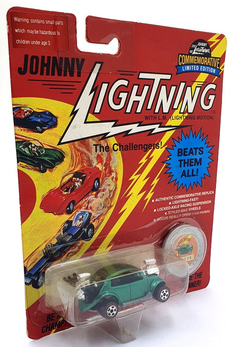 Johnny Lightning 1/64 Scale 00105 - The Challengers VW Bug Bomb - Met. Green