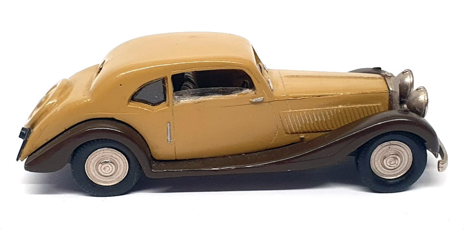 Western Models 1/43 Scale WMS4 - 1937 Bentley 3.5L 2Dr Saloon - Beige/Brown