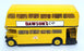 Solido 1/50 Scale Diecast 381 - Routemaster Double Decker RT Bus - Dawson's Cafe