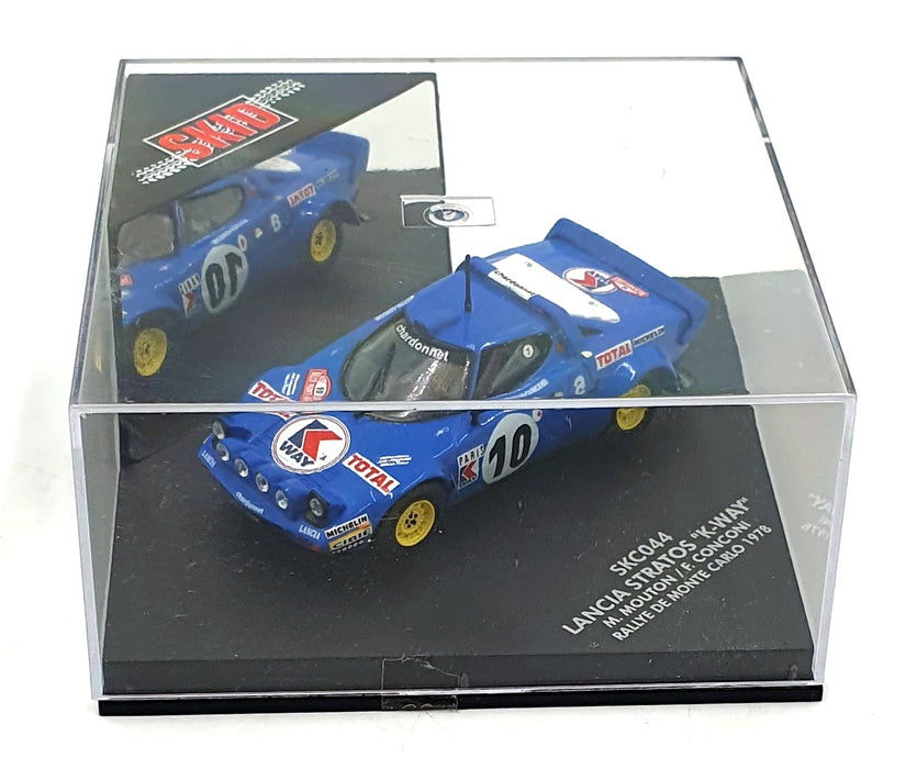 Skid 1/43 Scale SKC044 - Lancia Stratos "K-Way" #10 MC 1978 - Mouton/Conconi
