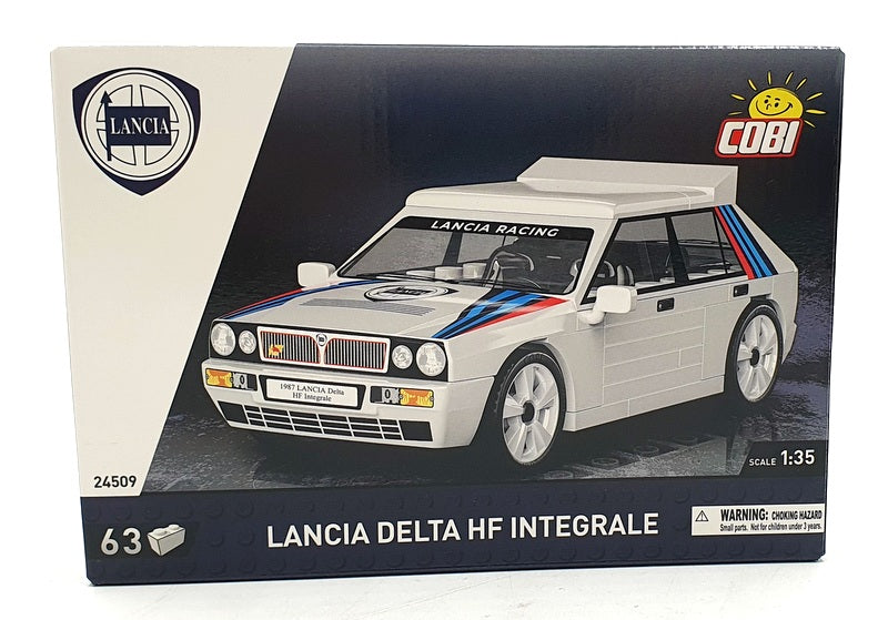 Cobi Bricks 1/35 Scale 24509 - Lancia Delta HF Integrale - Lancia Racing