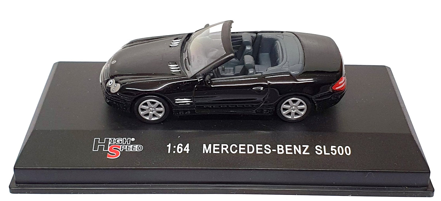 High Speed 1/64 Scale 64KFB1S - Mercedes Benz SL500 - Black