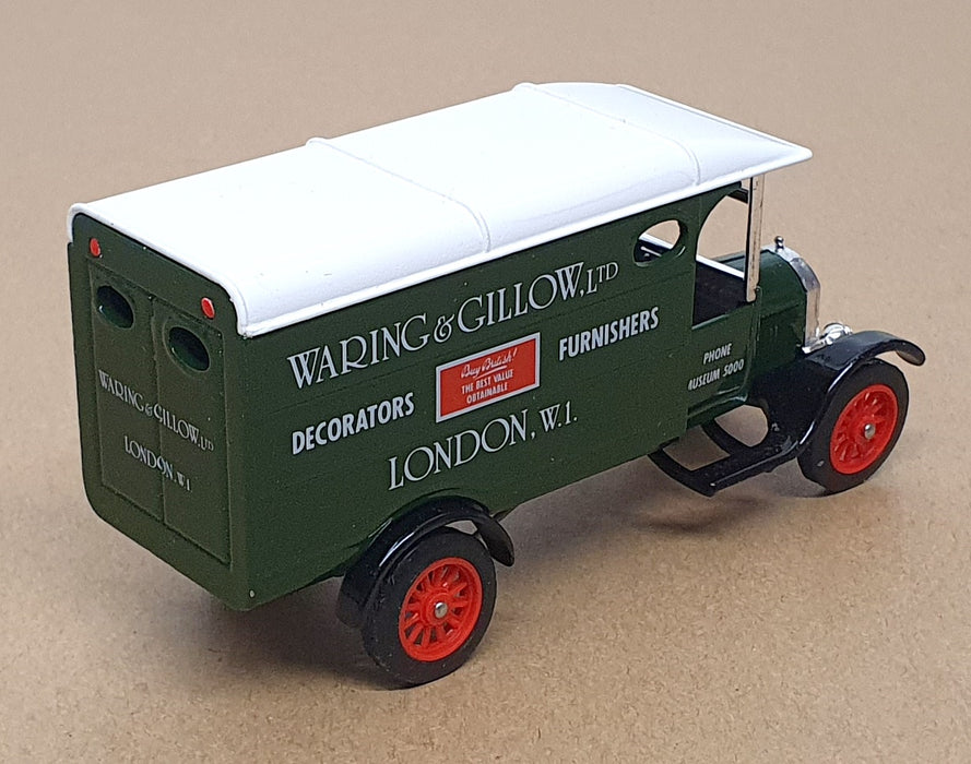 Matchbox Diecast Y-21 - 1926 Ford Model TT Van Waring & Gillow REWORKED