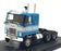 Ixo 1/43 Scale TR213.22 - 1970 GMC Astro 95 Truck - Blue/White