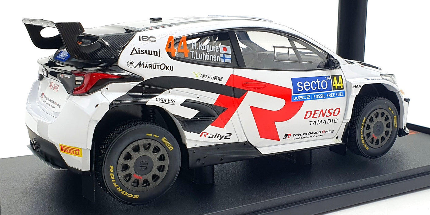 IXO 1/18 Scale Diecast 18RMC212B.22 - Toyota GR Yaris Rally2 #44 Finland 2024