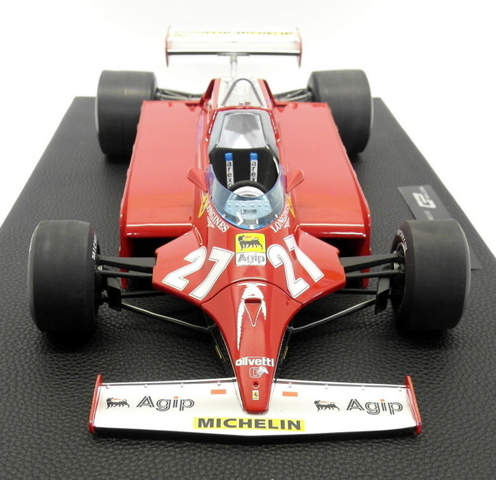 GP Replicas 1/12 Scale GP12-16A - F1 Ferrari 126 CK 1981 #27 G. Villeneuve