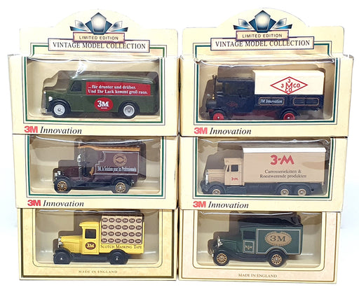 Lledo Diecast L3MIN - Set Of 6 Vans & Trucks 3M Innovation Livery