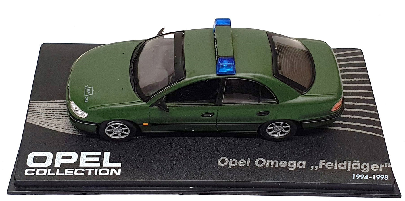 Altaya 1/43 Scale FJ09 - 1994-98 Opel Omega German Military Police - Matt Green