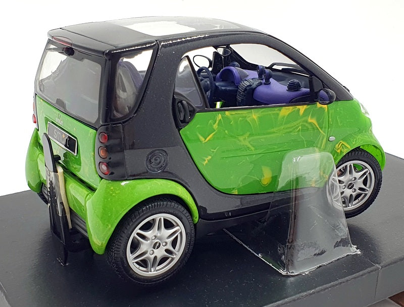 Kyosho 1/18 Scale Diecast 0007162 - Smart City-Coupe - Aqua Green 