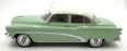 BOS Models 1/18 Scale BOS270 - Buick Special 4 Door Tourback Sedan - Green/White