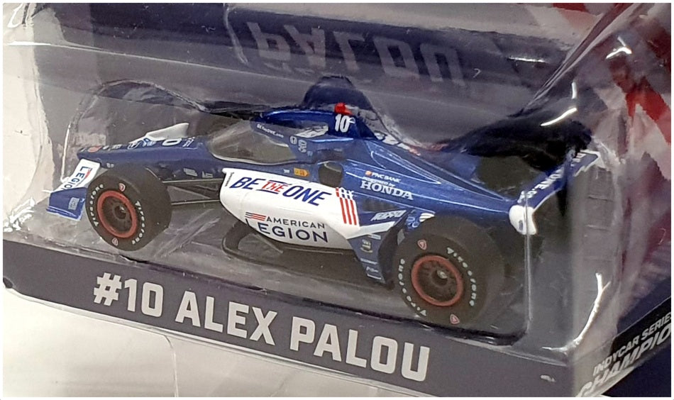 Greenlight 1/64 Scale 11587 - NTT Indycar Series #10 A. Palou - Blue/White