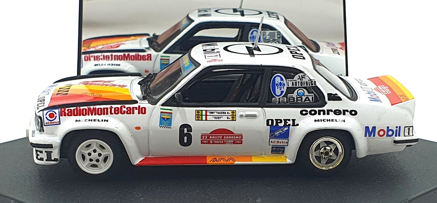 Vitesse 1/43 Scale L184 - Opel Ascona 400 "Conrero" #6 Sanremo Rally 1981