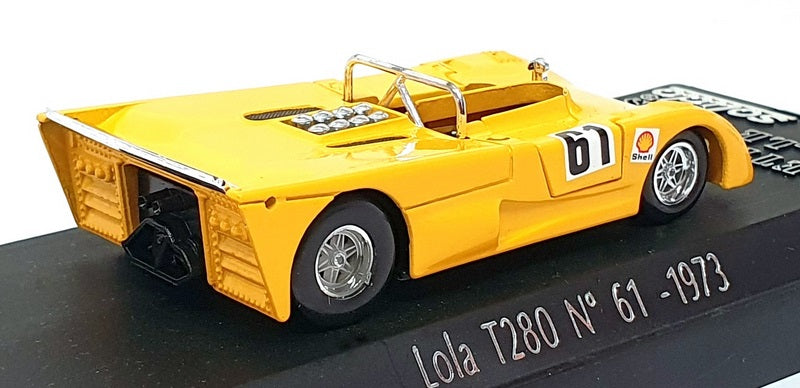 Solido 1/43 Scale Diecast 2424 - Lola T280 #61 Le Mans 1973 - Yellow