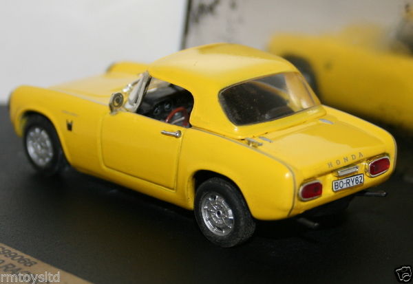VITESSE 1/43 SCALE - VCC99066 - HONDA S800 RACING - 1967 - YELLOW